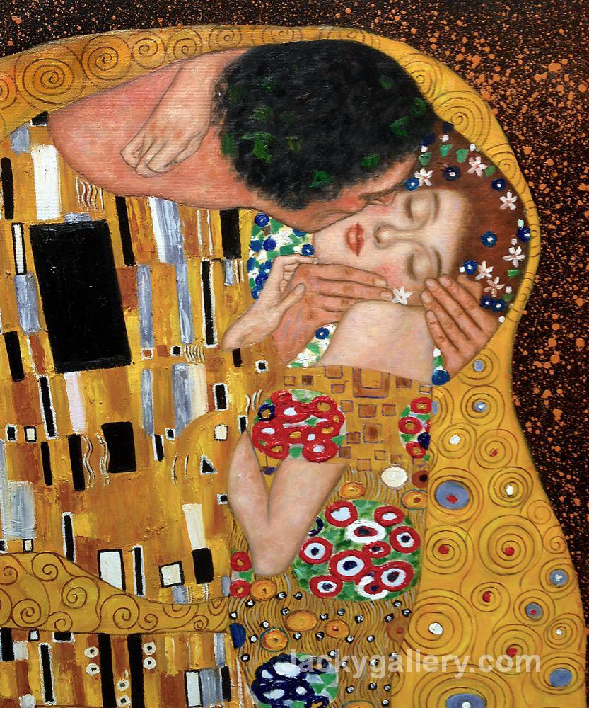The Kiss II by Gustav Klimt paintings reproduction